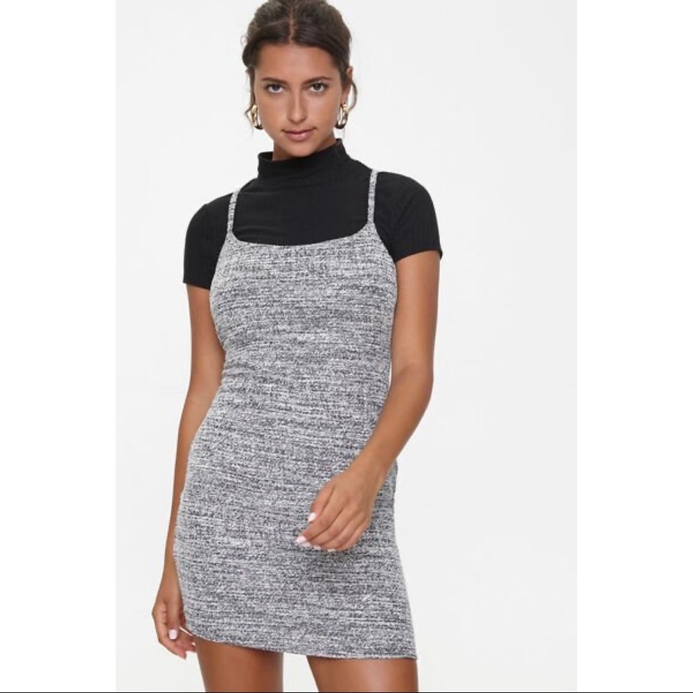 Almost Famous Marled Knit Dress (M)